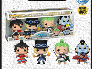 Funko Pop 4 Pack - One Piece - Luffytaro, Sabo, Zoro y Jinbe Isla